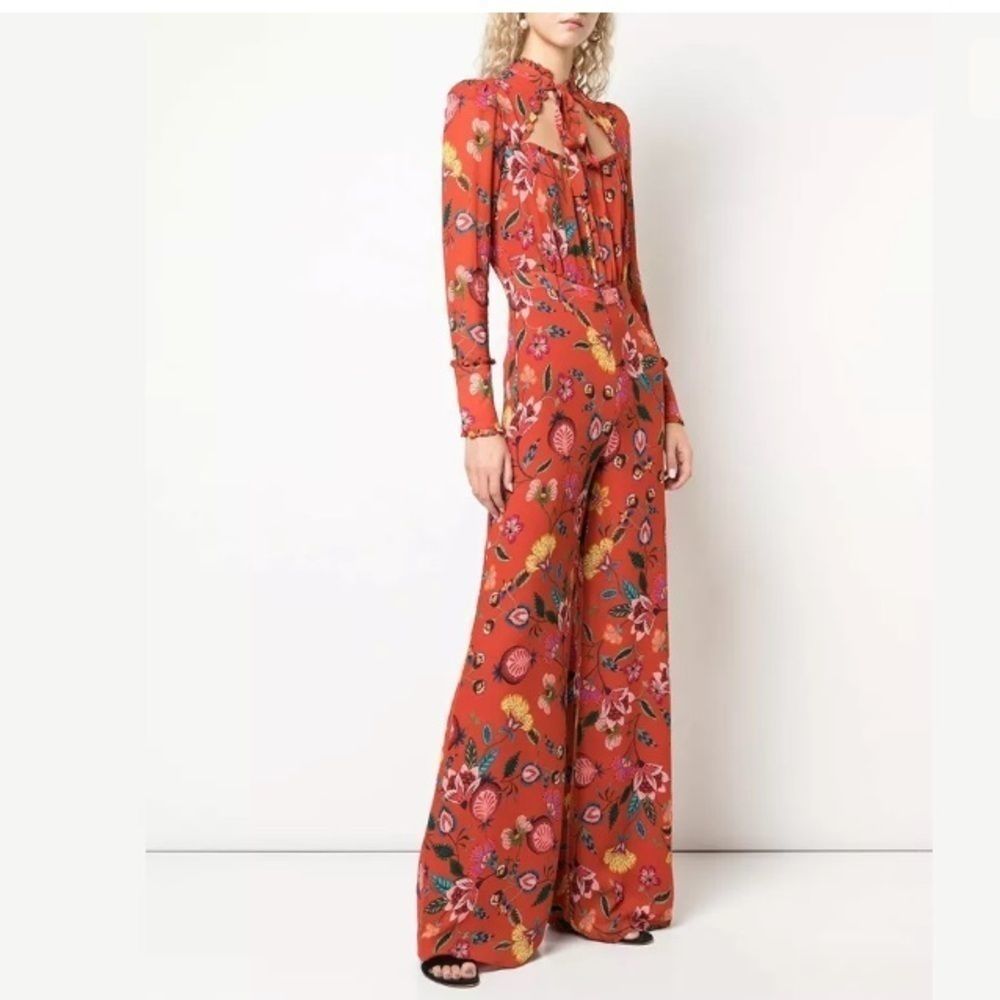 Alexis Imogene floral print jumpsuit XS $538